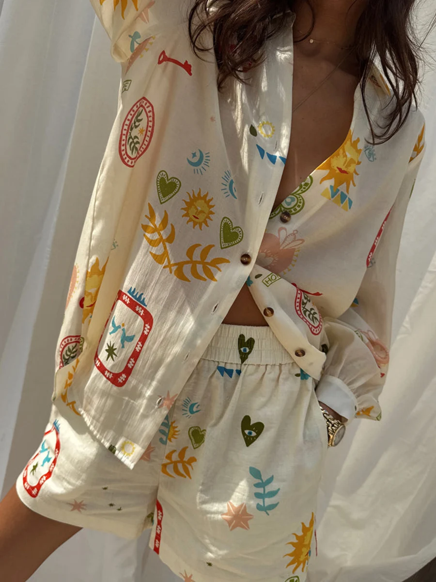 Women's Floral Print 2 Piece Set Off Shoulder Crop Top and Pants Women's Floral Print 2 Piece Set Off Shoulder Crop Top and Pants