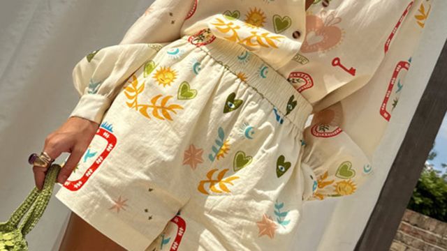 Women's Floral Print 2 Piece Set Off Shoulder Crop Top and Pants Women's Floral Print 2 Piece Set Off Shoulder Crop Top and Pants