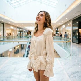 off shoulder mini dress satin puff sleeve pleated party style for women