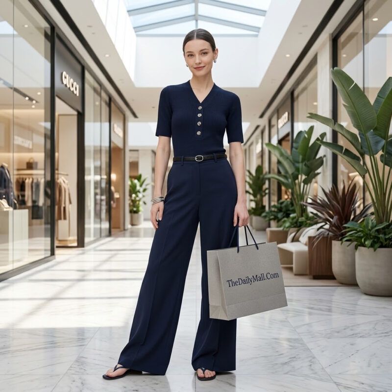 Flowing Wide Leg Pant Loose Casual Soft Drape Office Commute 1 Flowing Wide Leg Pant Loose Casual Soft Drape Office Commute